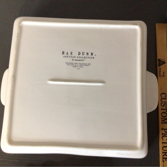 Rae Dunn Ms. Clause baking dish. - Picture 4 of 5